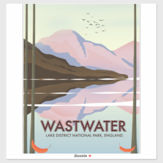Sticker Wattwater Lake district england