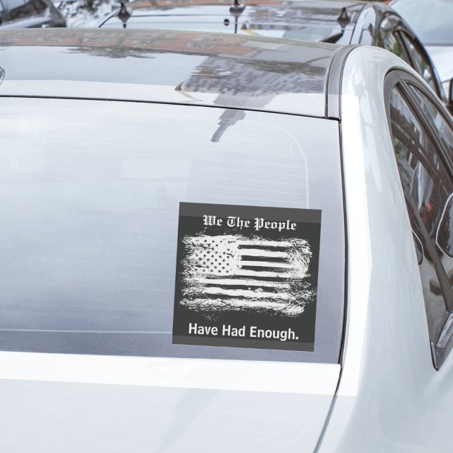 Sticker We The People Distressed Flag (Créateur téléchargé)