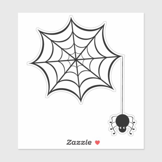 Sticker Web Spider (Feuille)