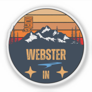 Sticker Webster, Indiana