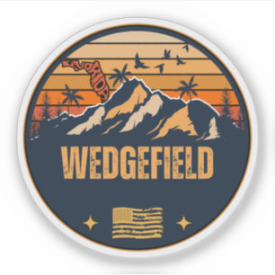 Sticker Wedgefield, Floride 