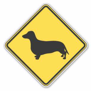 Sticker Weenie Crossing