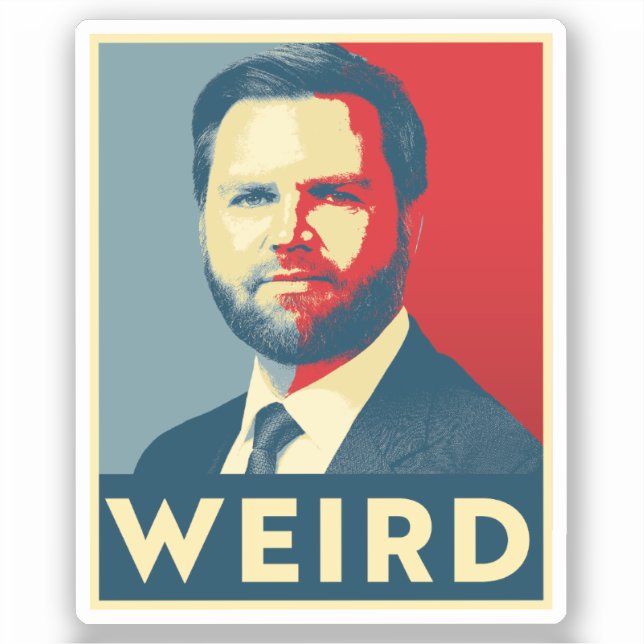 STICKER WEIRD VANCE (Recto)