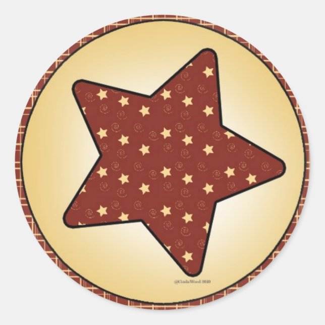 Sticker Western Star (Devant)