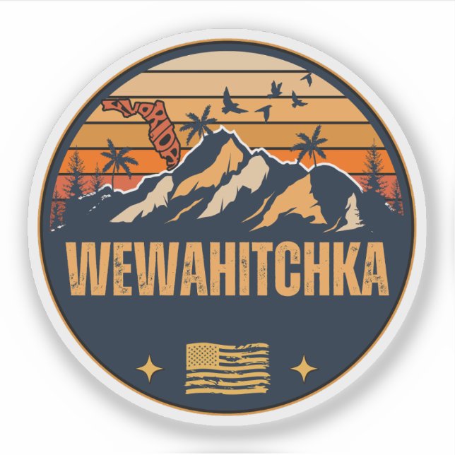 Sticker Wewahitchka, Floride  (Devant)