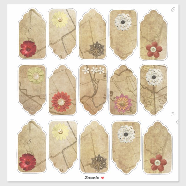 Sticker Whimsical and fun (Feuille)