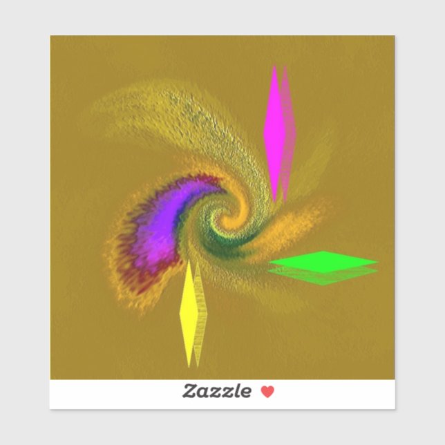 Sticker "Whimsical" Personnalisé (Feuille)