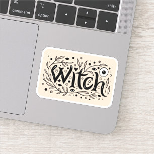 Sticker Whimsigoth esthétique sorcière