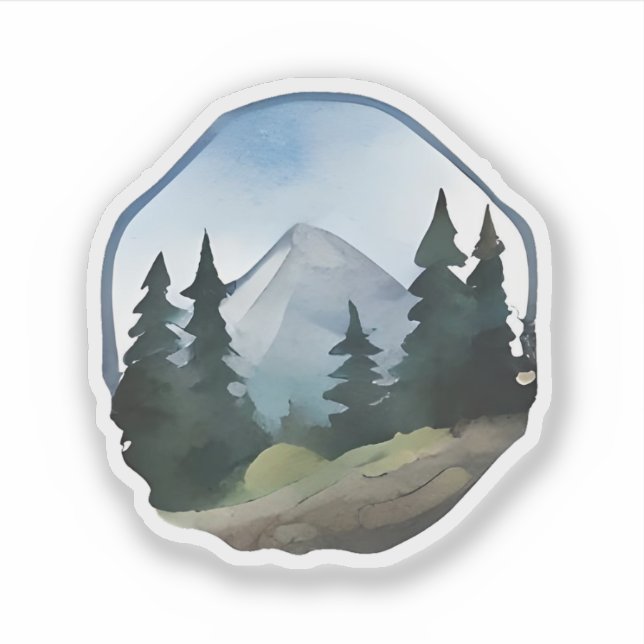 Sticker Whispers of the Pines (Devant)