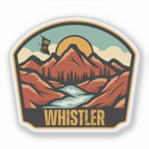 Sticker Whistler, Colombie-Britannique