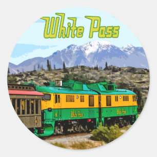 Sticker White Pass