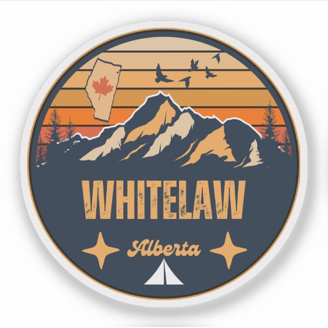 Sticker Whitelaw (Alberta) (Devant)
