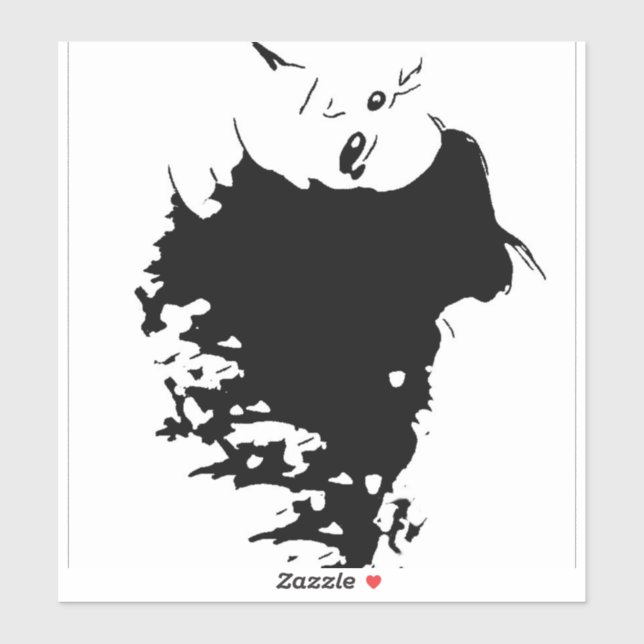 Sticker Wicked Mane (Feuille)