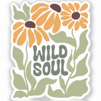 Sticker Wild Soul flower 