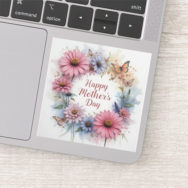 Sticker WildFlowers Happy Mother's Day (Détail)