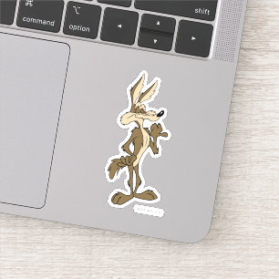 STICKER WILE E. COYOTE™ A L'AIR FIER
