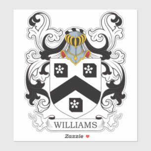 Sticker Williams Family Crest