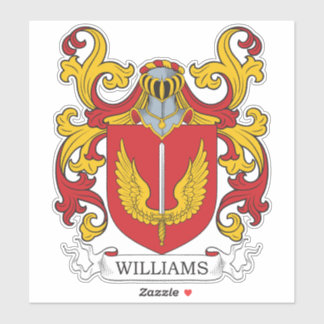 Sticker Williams Family Crest