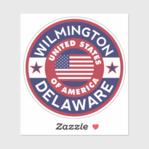 Sticker WILMINGTON, Delaware