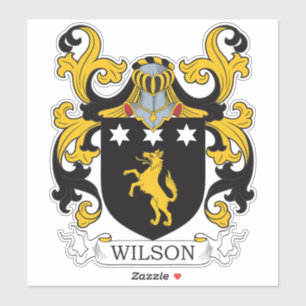 Sticker Wilson Family Crest
