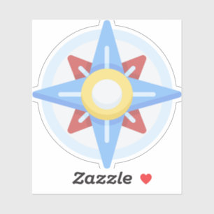 Sticker Windrose