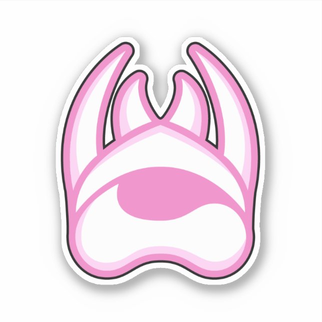 Sticker Winster White Claws (Devant)