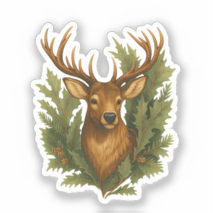 Sticker Winter Forest Majesty