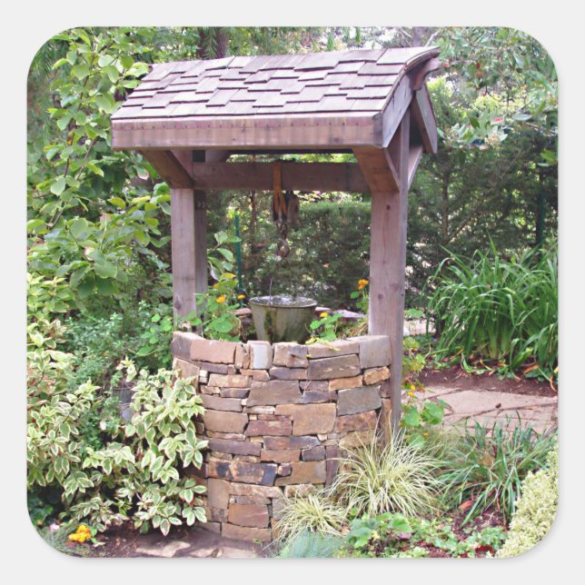 Sticker Wishing Well (Devant)