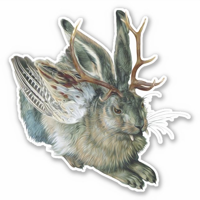 Sticker Wolpertinger (Devant)
