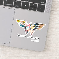 Wonder Woman "Believe In Wonder" Logo Collage
