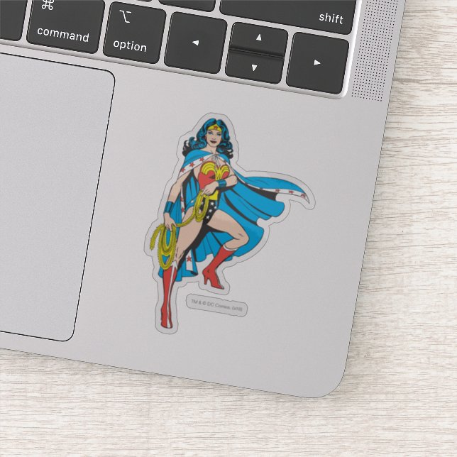 Sticker Wonder Woman Cape (Détail)