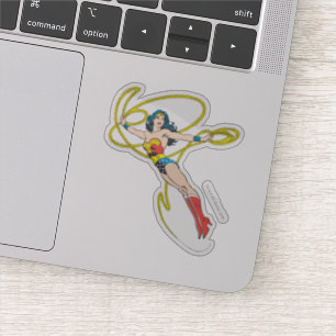 Sticker Wonder Woman tient Lasso 4