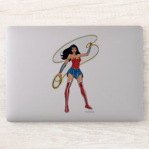 Sticker Wonder Woman With Lasso - Fight For Justice