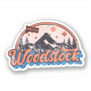 Sticker Woodstock, Connecticut