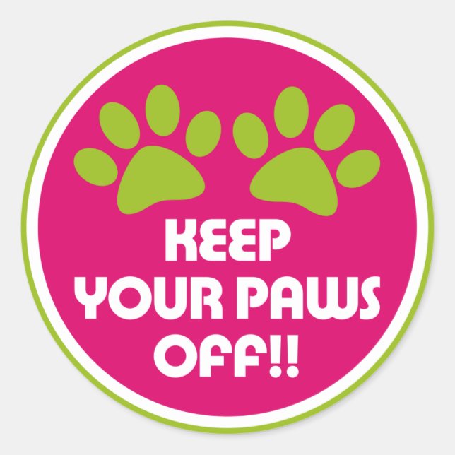 Sticker Woof (Devant)