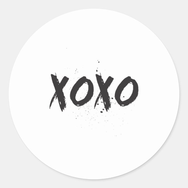 Sticker XOXO (Devant)