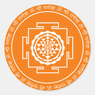 Sticker Yantra Shree Spirituel