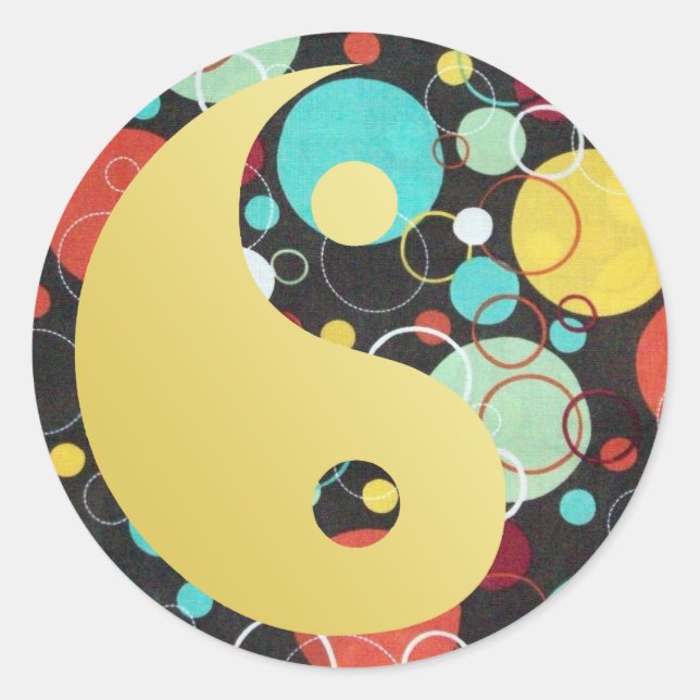 Sticker Yin et Yang (Devant)