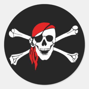 Sticker Yo Ho Pirate 2