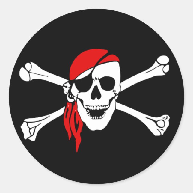 Sticker Yo Ho Pirate 2 (Devant)