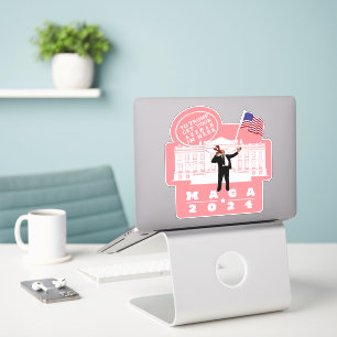 STICKER YO TRUMP SERVICE SECRETS