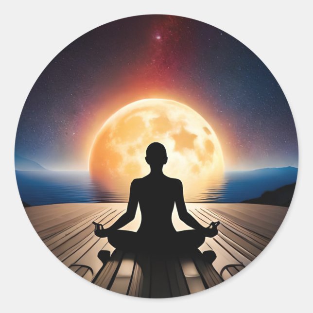 Sticker Yoga (Devant)