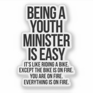 Sticker Youth Minister