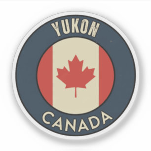 Sticker Yukon Canada