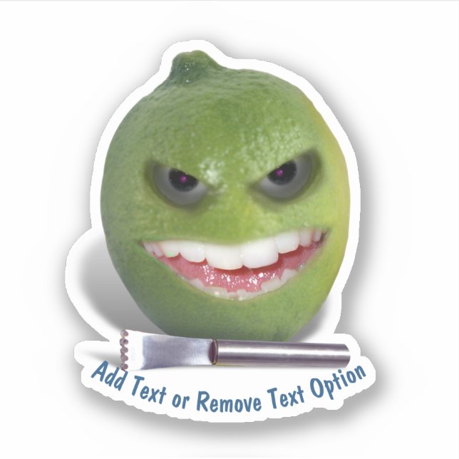 Sticker Zesteur de citron et de lime (Devant)