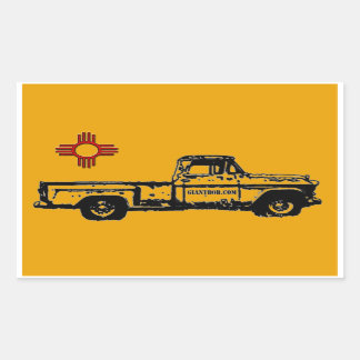 Sticker Zia Rising Oblong