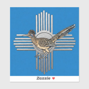 Sticker Zia Road Runner