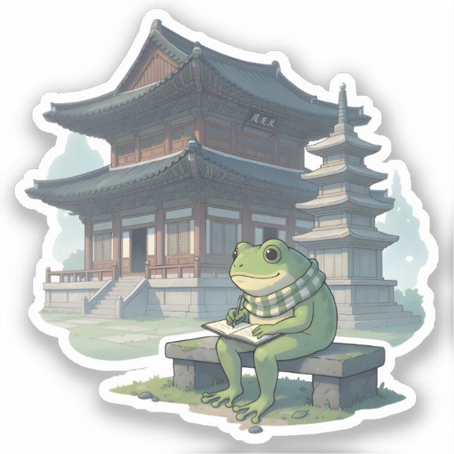 Sticker Zochi à Gyeongju (Recto)