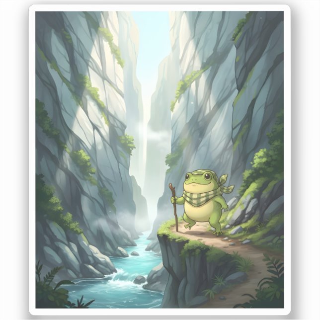 Sticker Zochi’s Adventure Through Taroko Gorge (Recto)