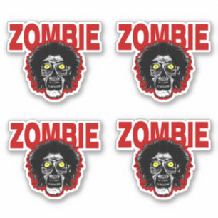 Sticker ZOMBI - chef
